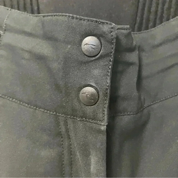 Kjus Formula Snow Ski Pants in  Black - Picture 4 of 8